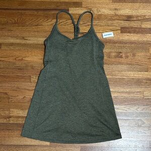 NWT Old Navy green women’s racerback athletic dress
